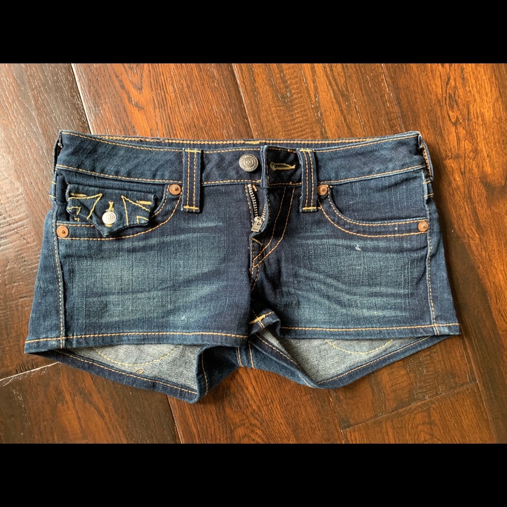True Religion authentic original daisy duke denim